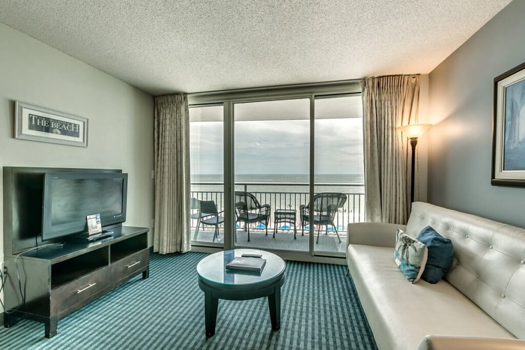 1 Bedroom Oceanfront Condos in Myrtle Beach Oceans One Resort